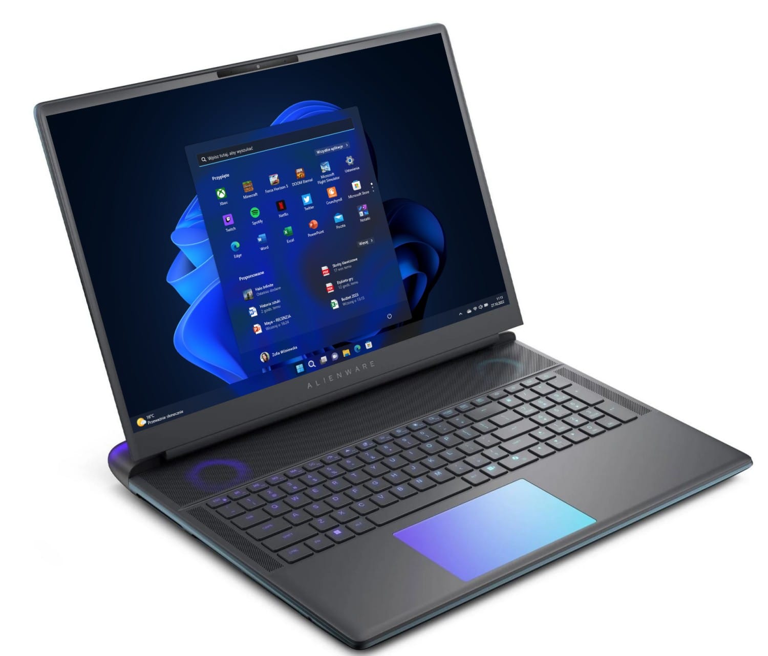 DELL Alienware 18 Area-51 - Ultra 9 275HX 18'' 64GB 2TB Win11Pro RTX 5080 AA18-8014|20M2W11P