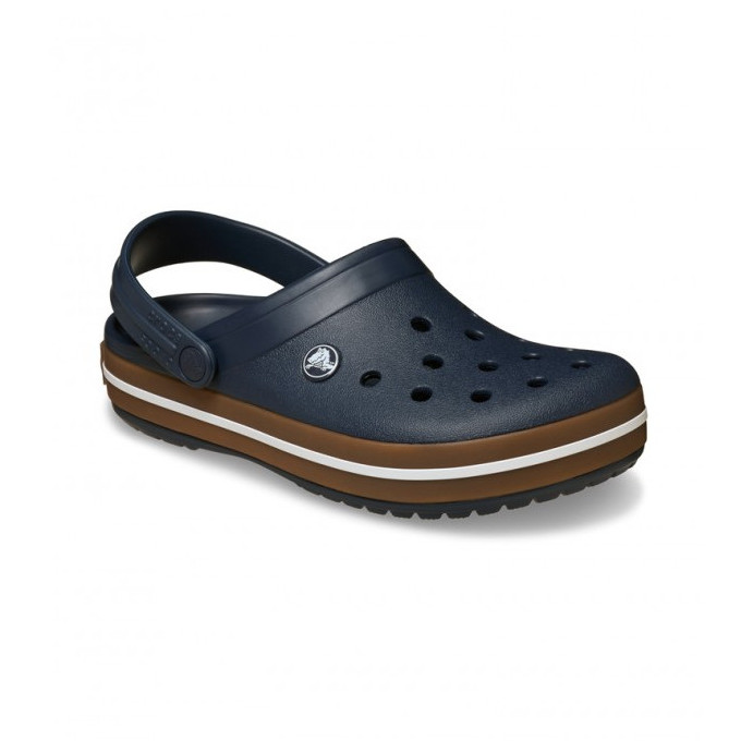 Klapki męskie Crocs Crocband Gum Clog Rozmiar butów (UE): 43-44 / Kolor: ciemnoniebieski