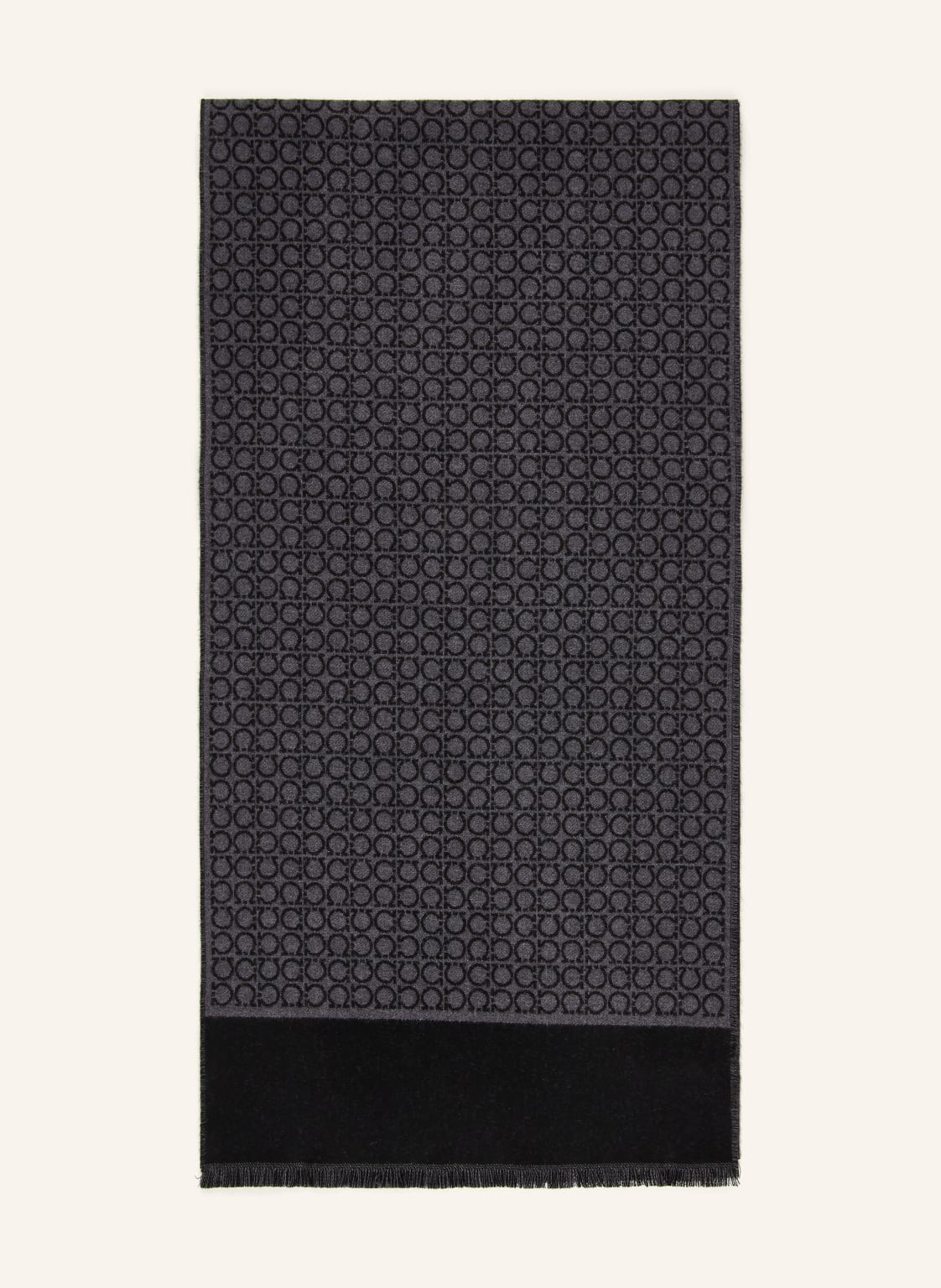 Ferragamo Szalik schwarz