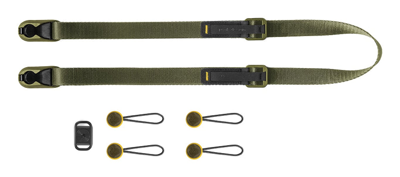 Peak Design Leash pasek Aparat cyfrowy Skóra Zielony