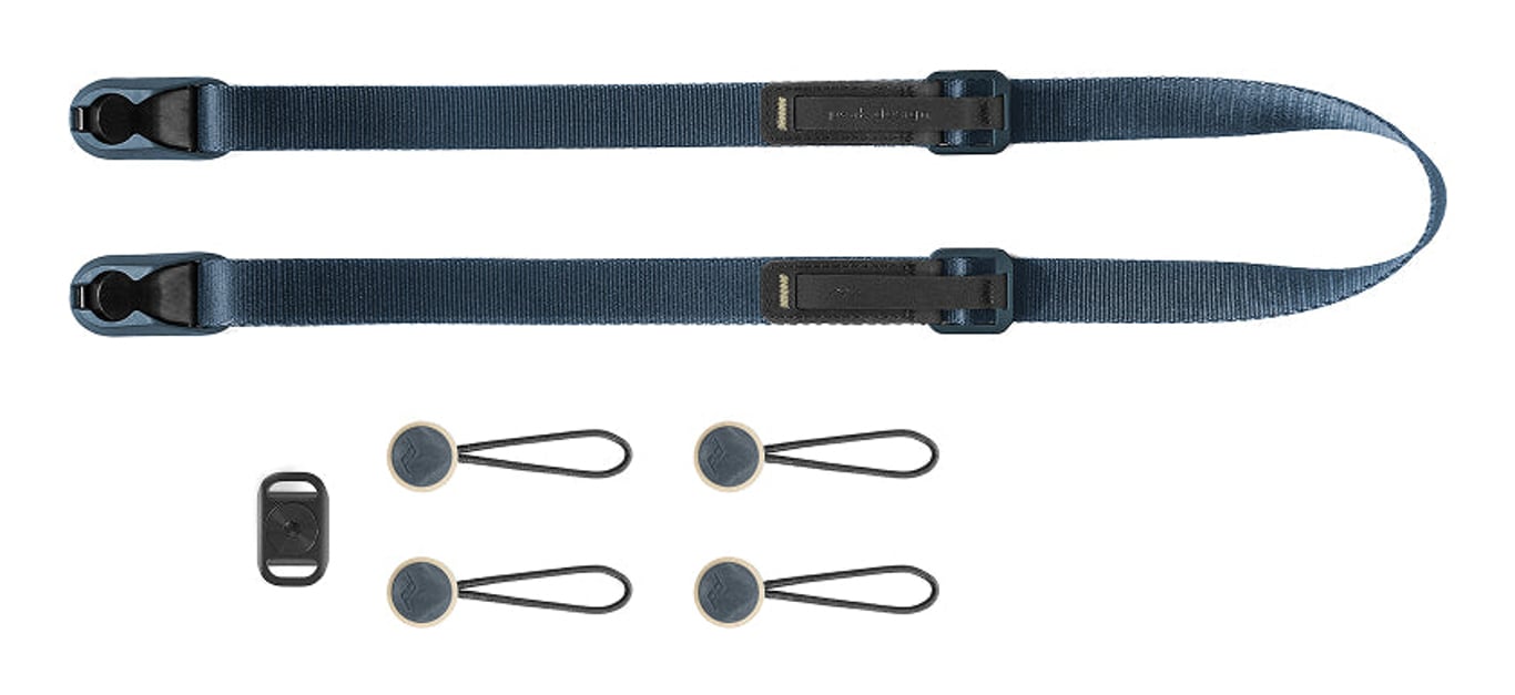Peak Design Leash pasek Aparat cyfrowy Skóra Niebieski
