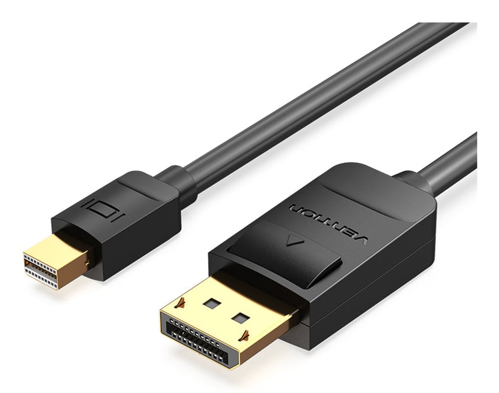 Vention HAGBF adapter kablowy 1 m DisplayPort HDMI Czarny