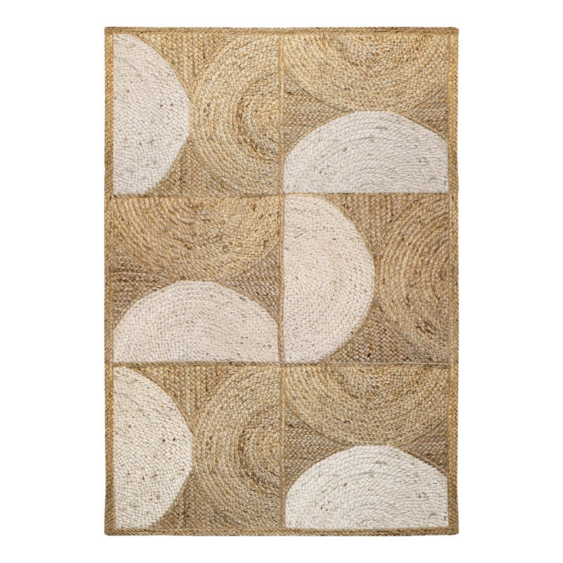 Dywan z juty Groovy Natural beżowy 120 x 170 cm Inspire