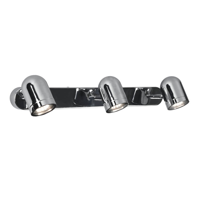Listwa reflektorowa Doli 3xGU10 5W 45 cm chrom IP44 Inspire