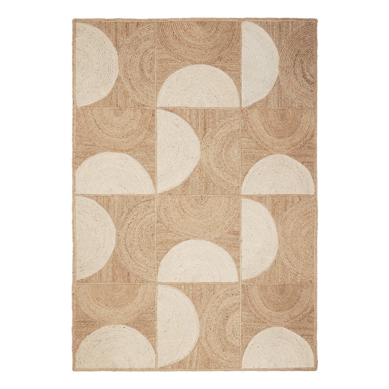 Dywan z juty Groovy Natural beżowy 200 x 290 cm Inspire