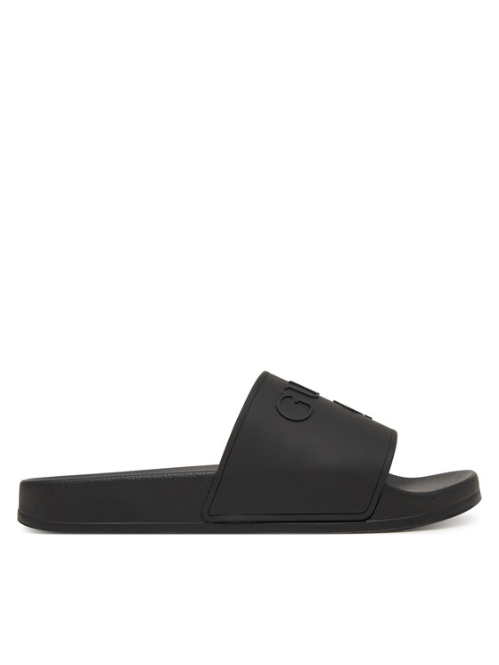 Guess Klapki E6GZ17 BB00F Czarny