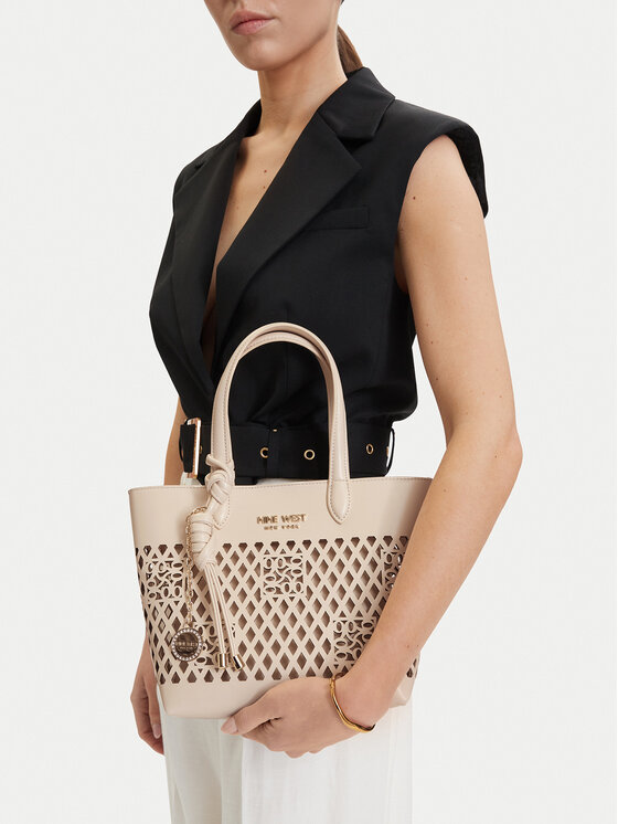 Nine West Torebka CEO-Essex Light-LDA8698A Beżowy