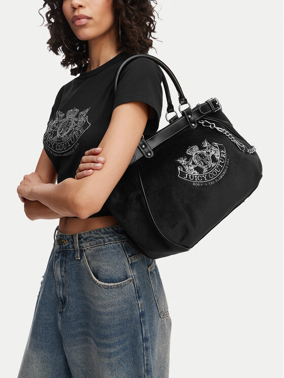 Juicy Couture Torebka CEO-BIJXT8987WZC. Czarny