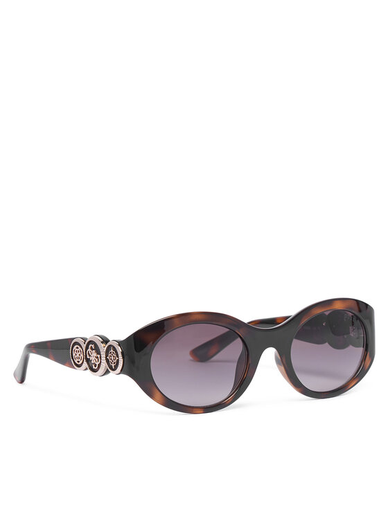 Guess GU00198-H 52F dark havana 53/23/135 Damskie okulary przeciwsłoneczne