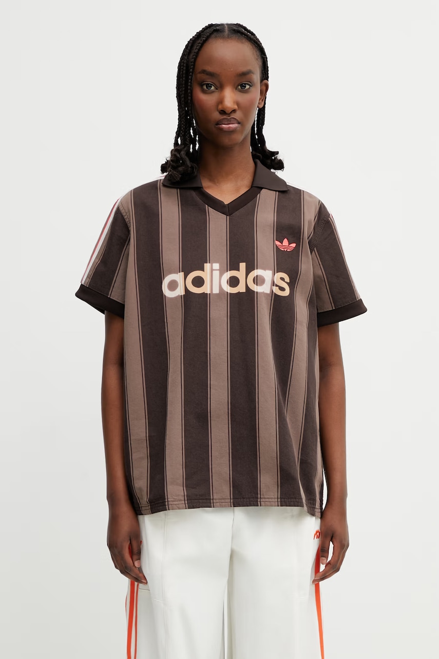 adidas Originals polo bawełniane damskie
