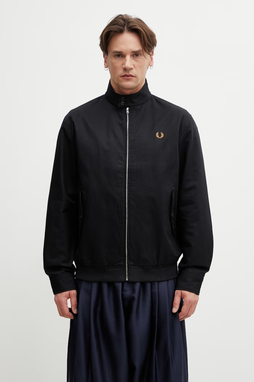 Fred Perry kurtka przejściowa z bawełną męska