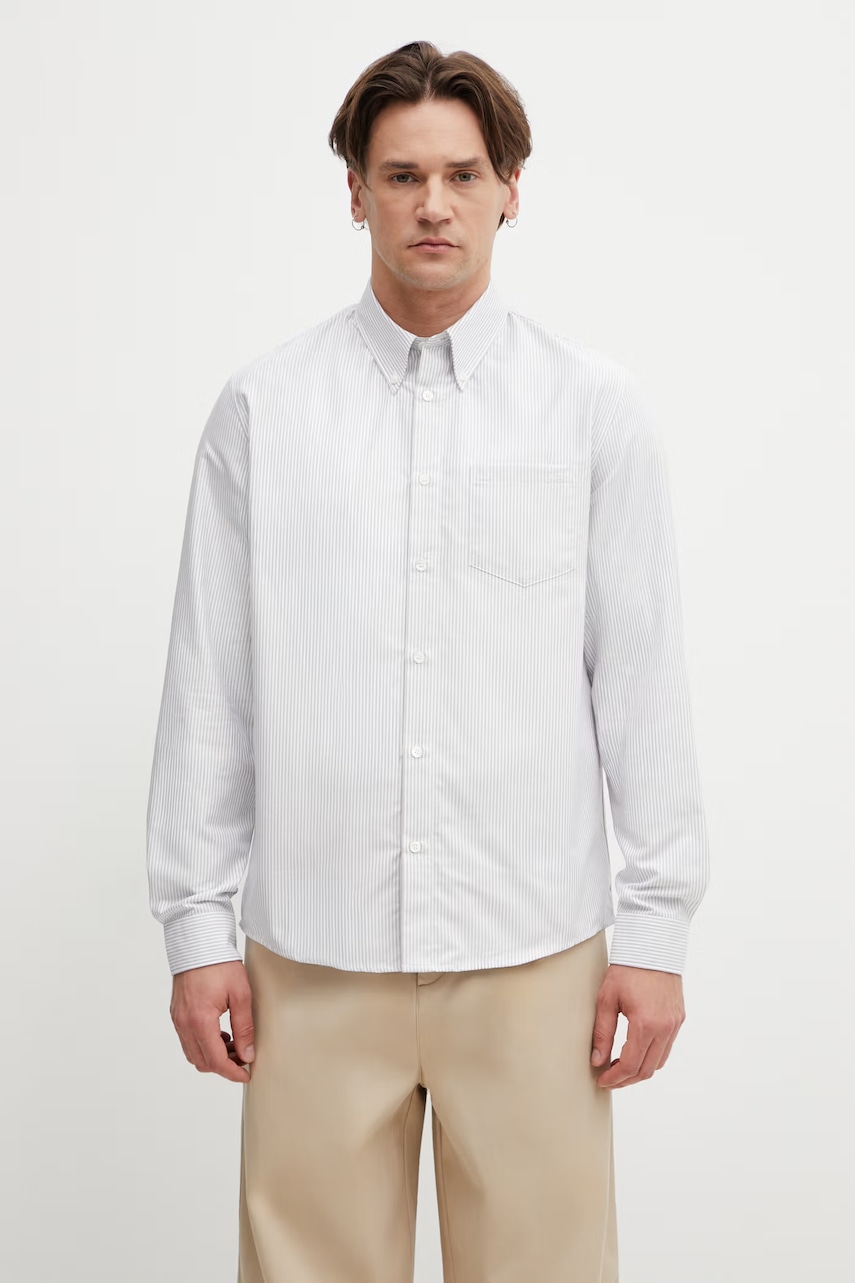 A.P.C. New Greg koszula męska bawełniana
