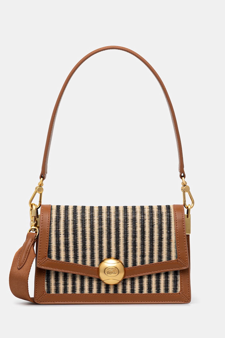 Lacoste torebka crossbody damska pleciona