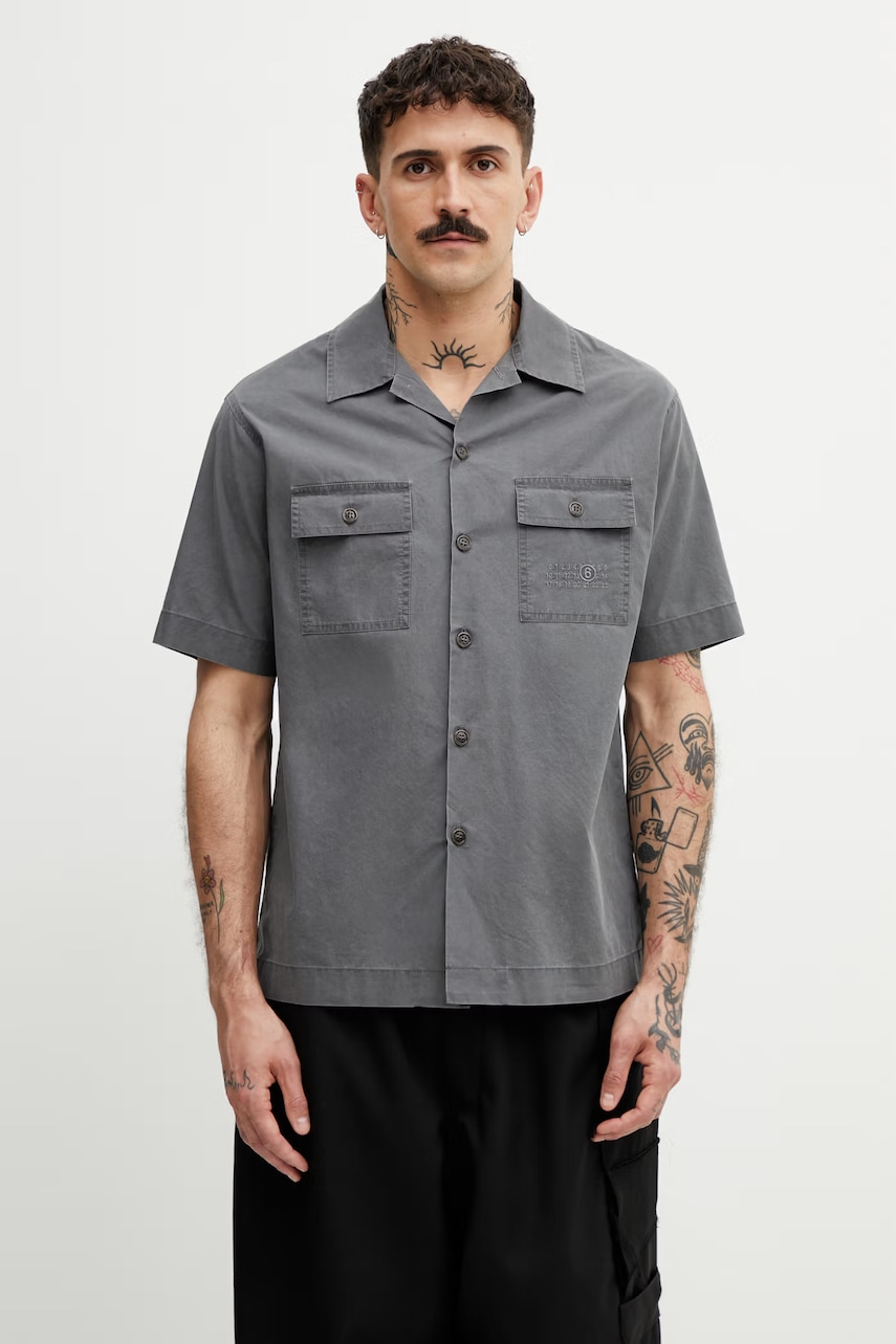 MM6 Maison Margiela koszula bawełniana męska