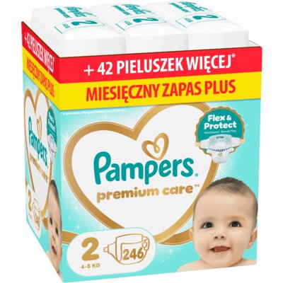Pieluchy PAMPERS Premium Care 2 (246 szt.)
