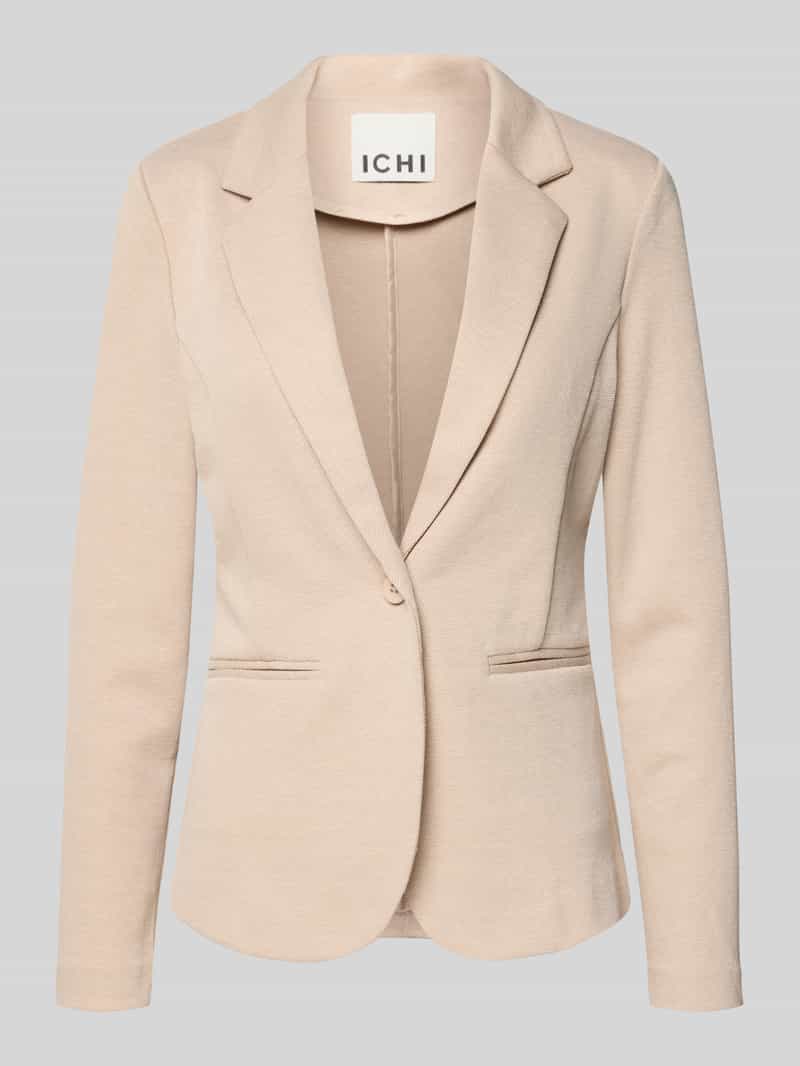 Żakiet o kroju slim fit z kieszeniami z wypustkami model 'KATE PIQUE'