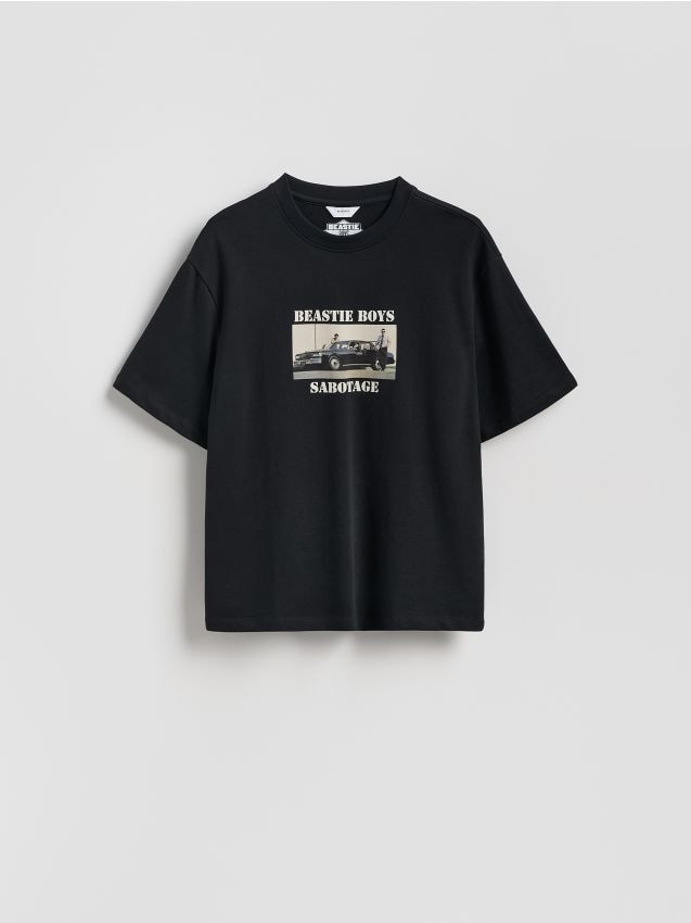 Reserved - T-shirt Beastie Boys - czarny