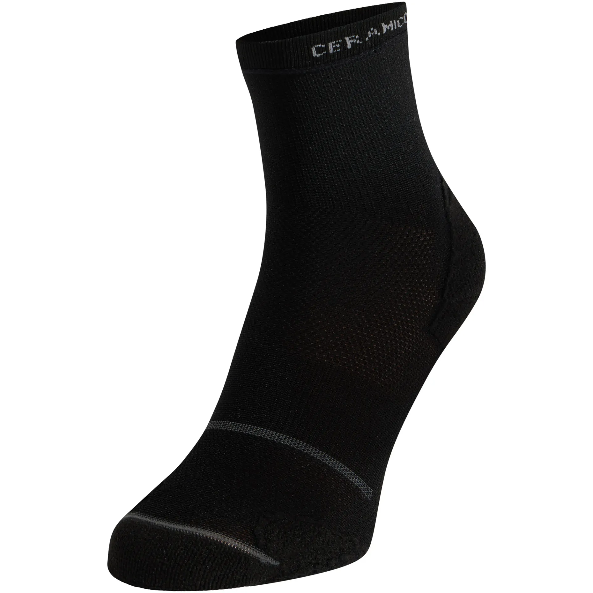 Skarpety Odlo Ceramicool Reflective Micro Crew czarne