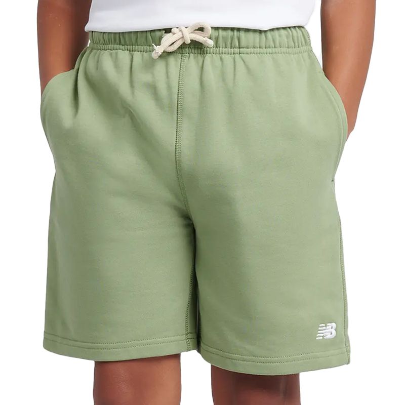 Spodenki dziecięce New Balance LAKB0008AAR - zielone