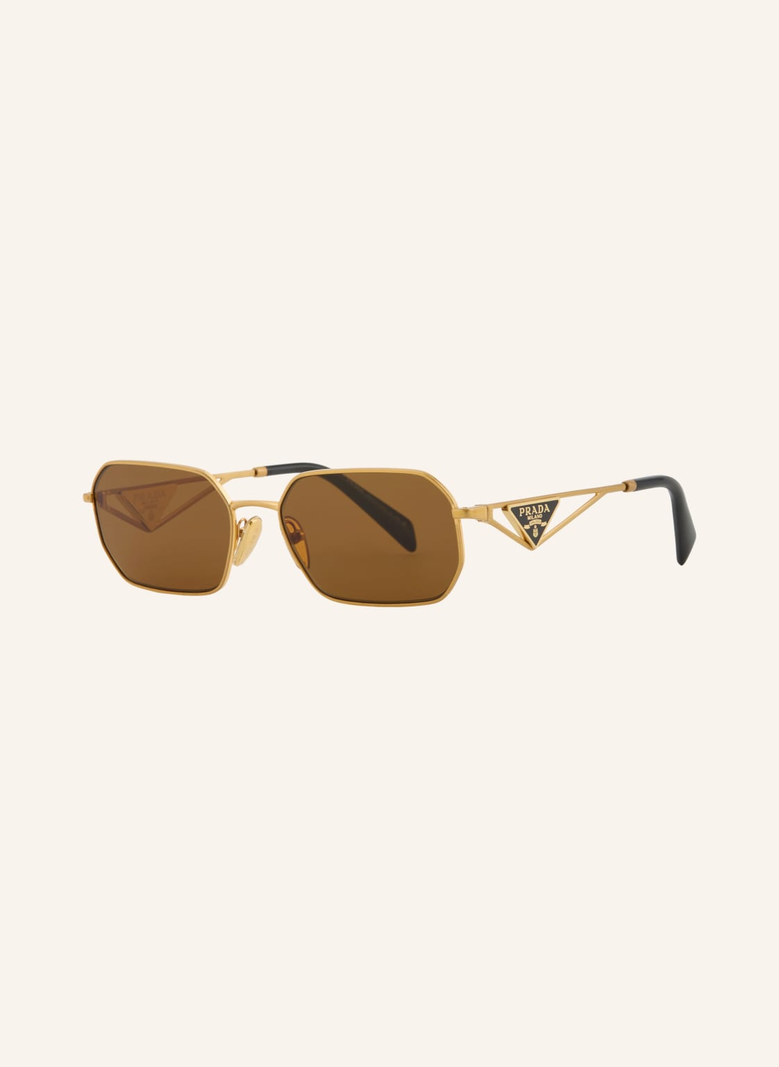 Prada Okulary Przeciwsłoneczne Pr a51s gold