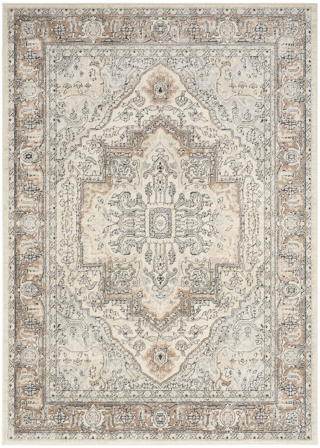 Dywan Tradycyjny Quarry Ivory Grey Taupe 183X274 Cm