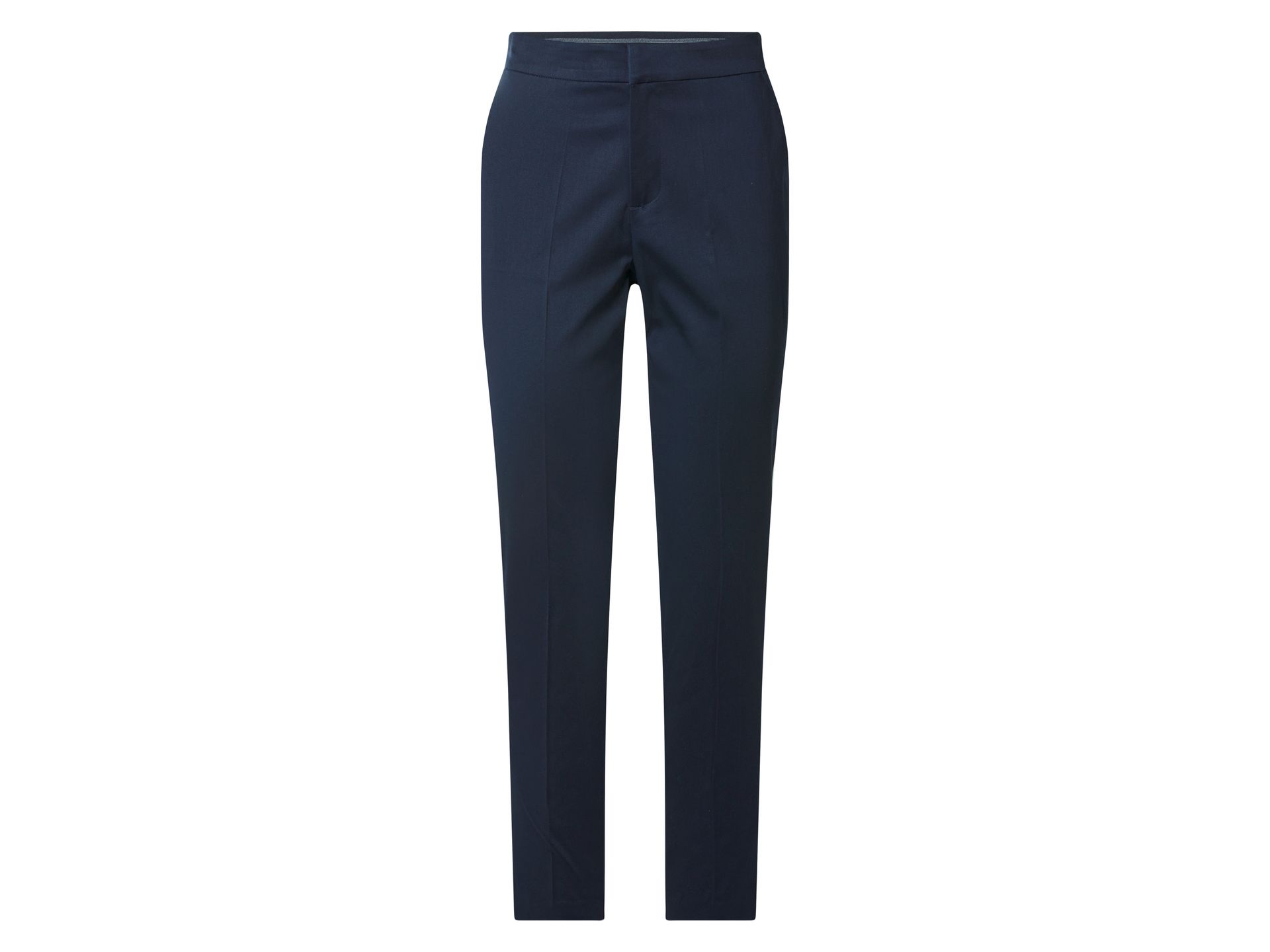 ESMARA® Spodnie slacks damskie z bawełną (Granatowy, 34)