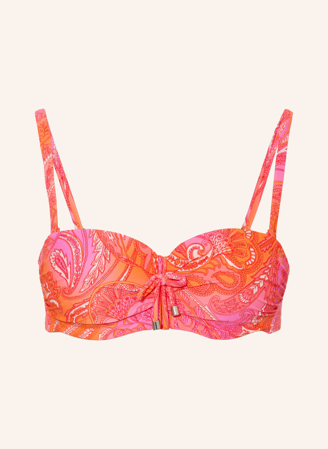 Cyell Górka Bikini Z Fiszbinami Paisley Breeze pink