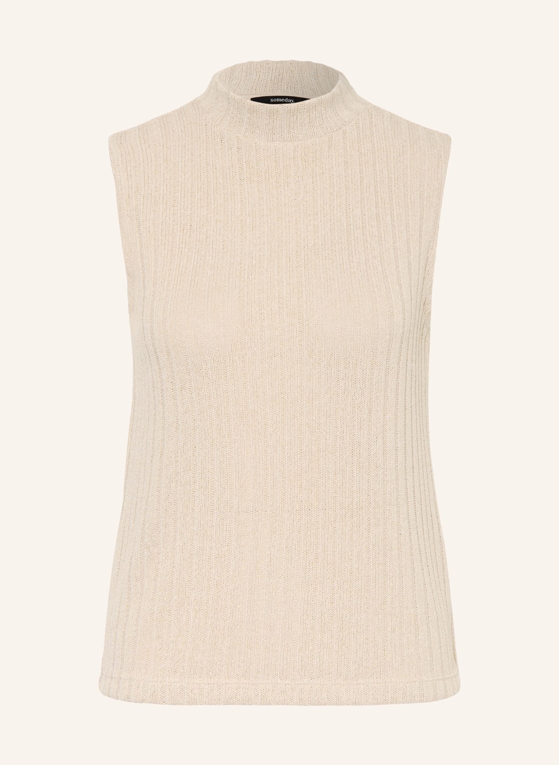 Someday Dzianinowy Top Usodie beige