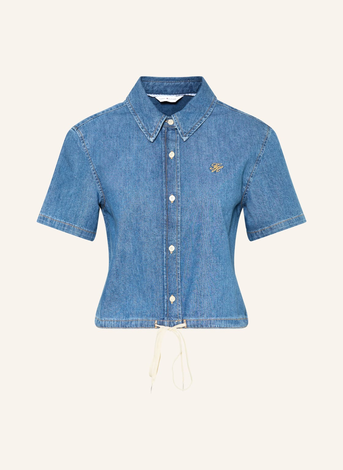 Tommy Hilfiger Bluzka Dżinsowa blau