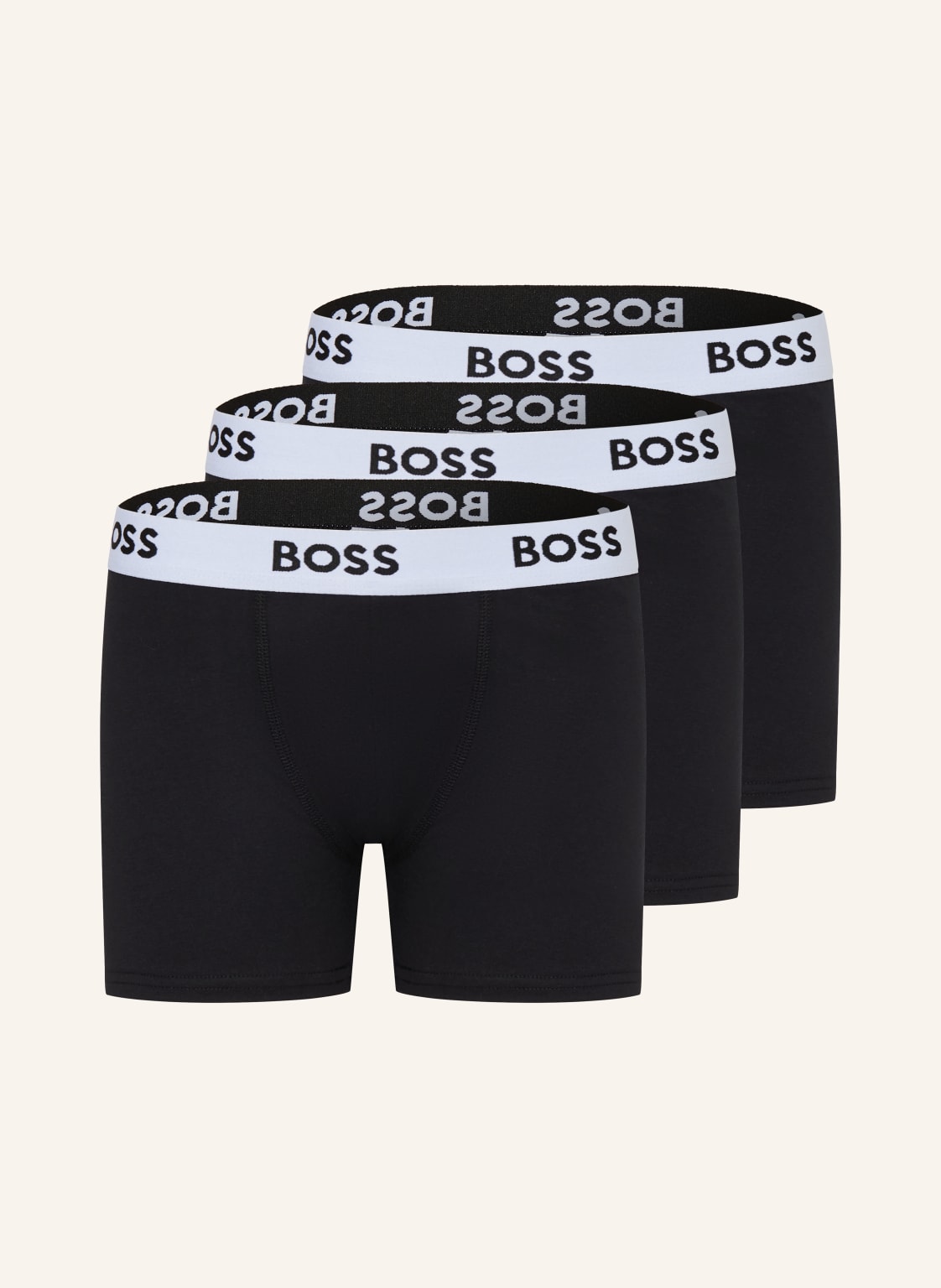 Boss Zestaw 3 Par Bokserek schwarz