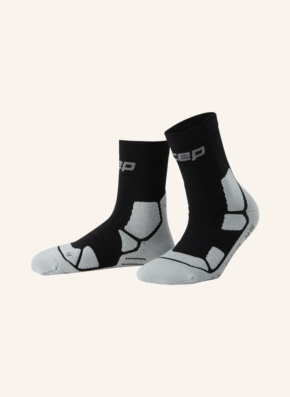 Cep Skarpety Trekkingowe Hiking Mid Cushion Mid Cut schwarz