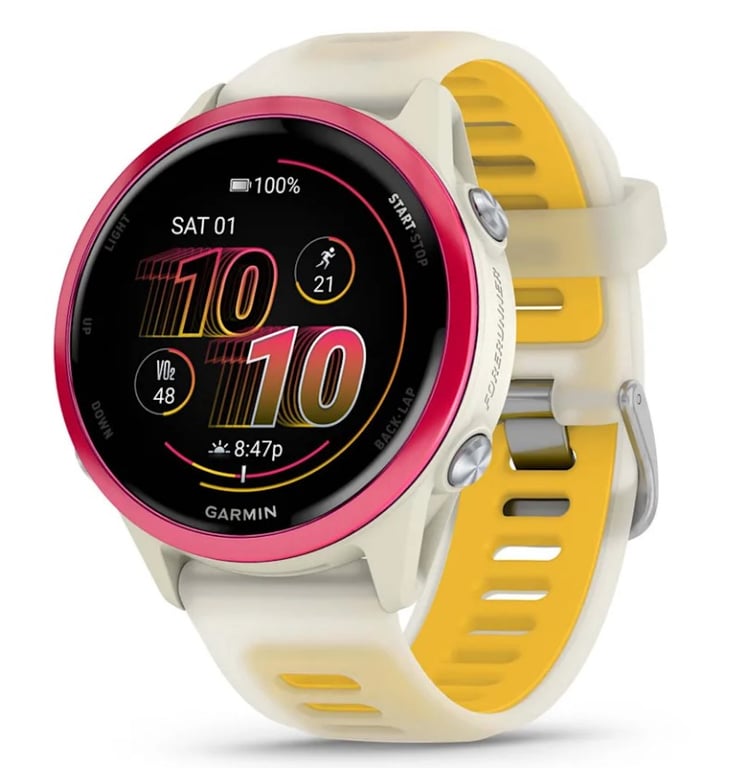 Garmin Forerunner 570 Biało-żółty