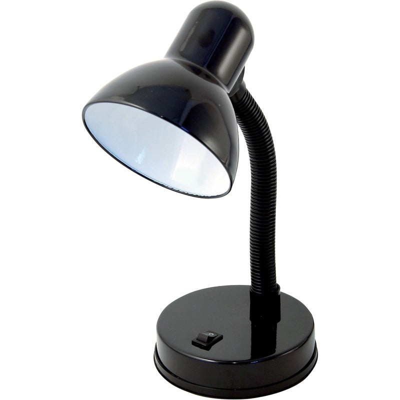 Lampa z klipsem, uchwyt na lampę, giętkie ramię, z przewodem i włącznikiem. Wykonana z metalu. Do pokoju dziecięcego, biura, stolików nocnych, szafek