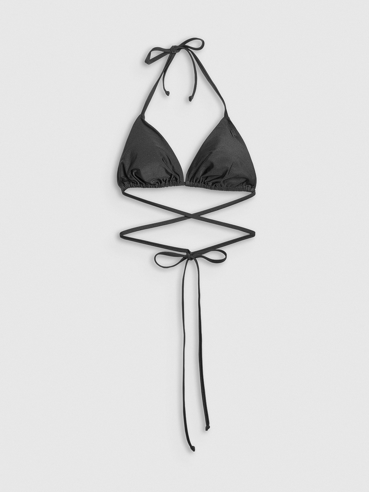 4F Góra od bikini damska - czarna XS