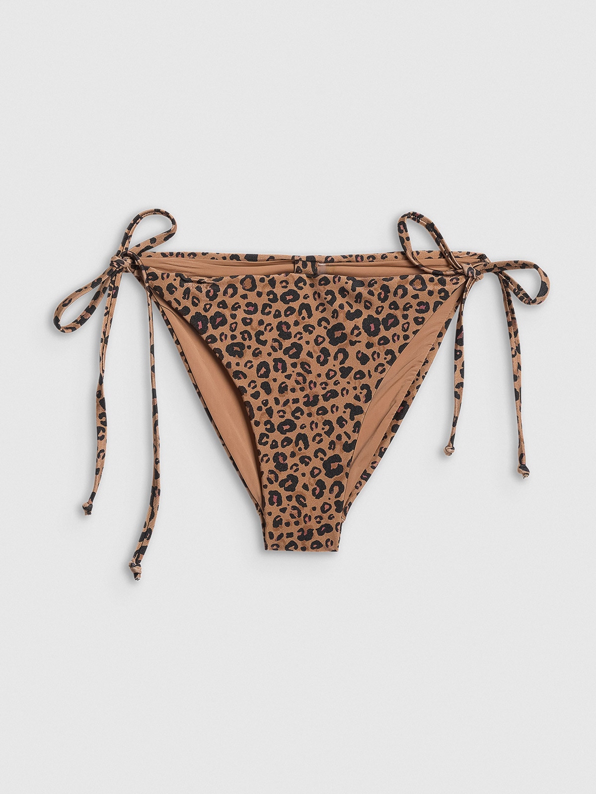 4F Dół od bikini damski - brązowy XS