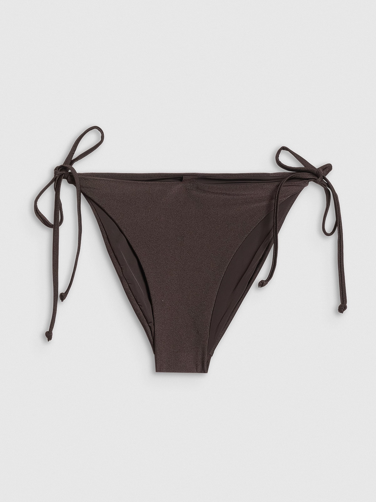 4F Dół od bikini damski - brązowy XS
