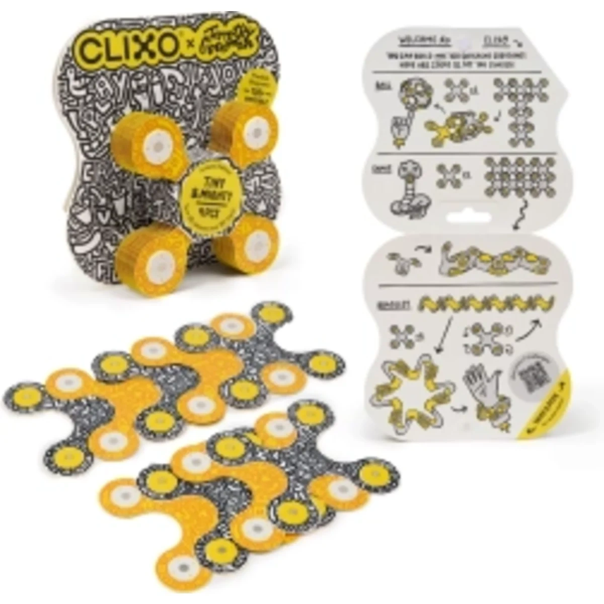 Klocki magnetyczne Clixo Tiny & Mighty Artist Edition 9 el. – 4+