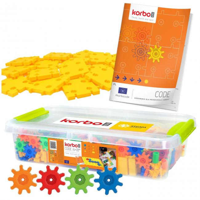 Klocki Korbo EDU Code 420 el. nauka kodowania – 4+