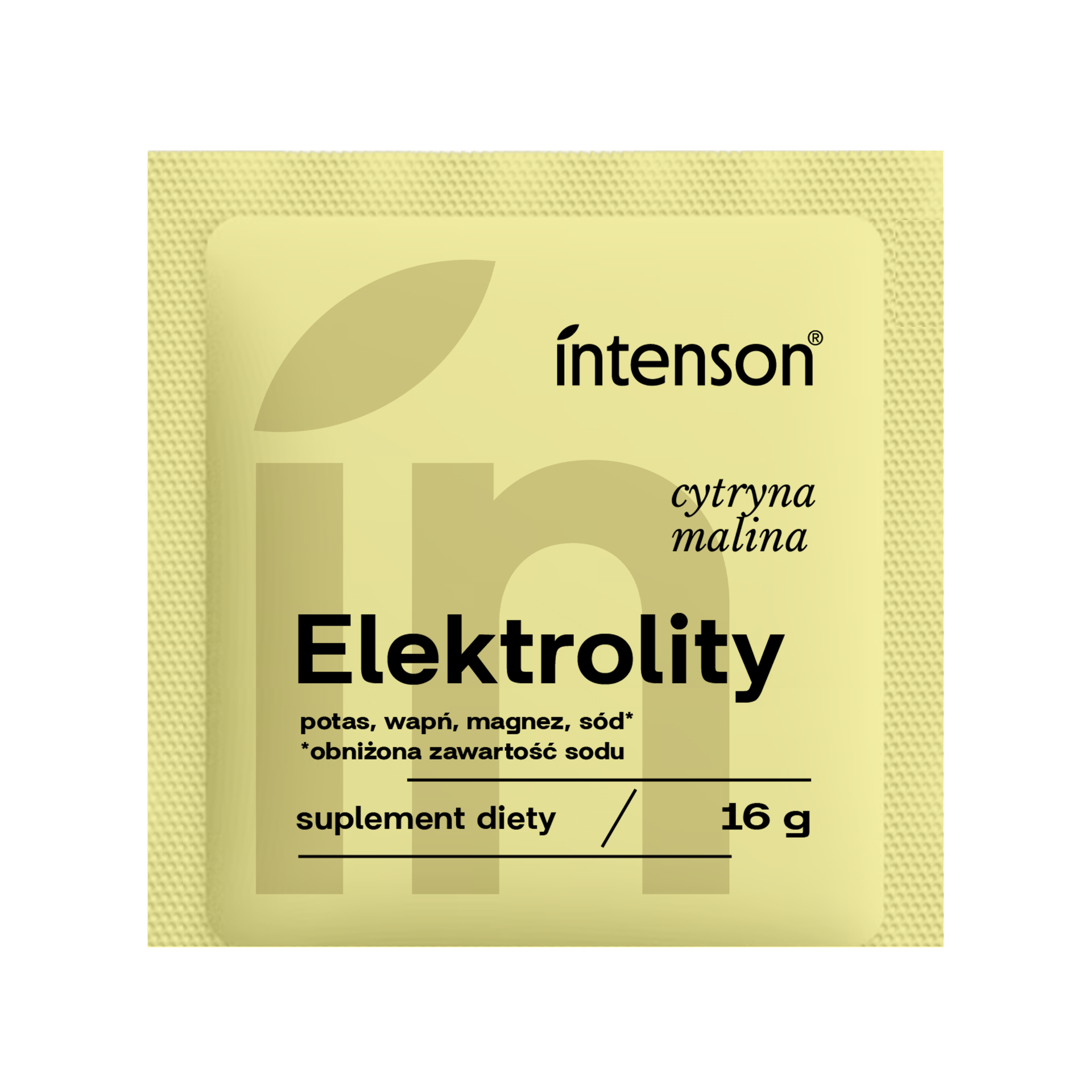 Intenson Kolagen + Kwas Hialuronowy + Witamina C Suplement Diety o Smaku Bananowym 11,5g