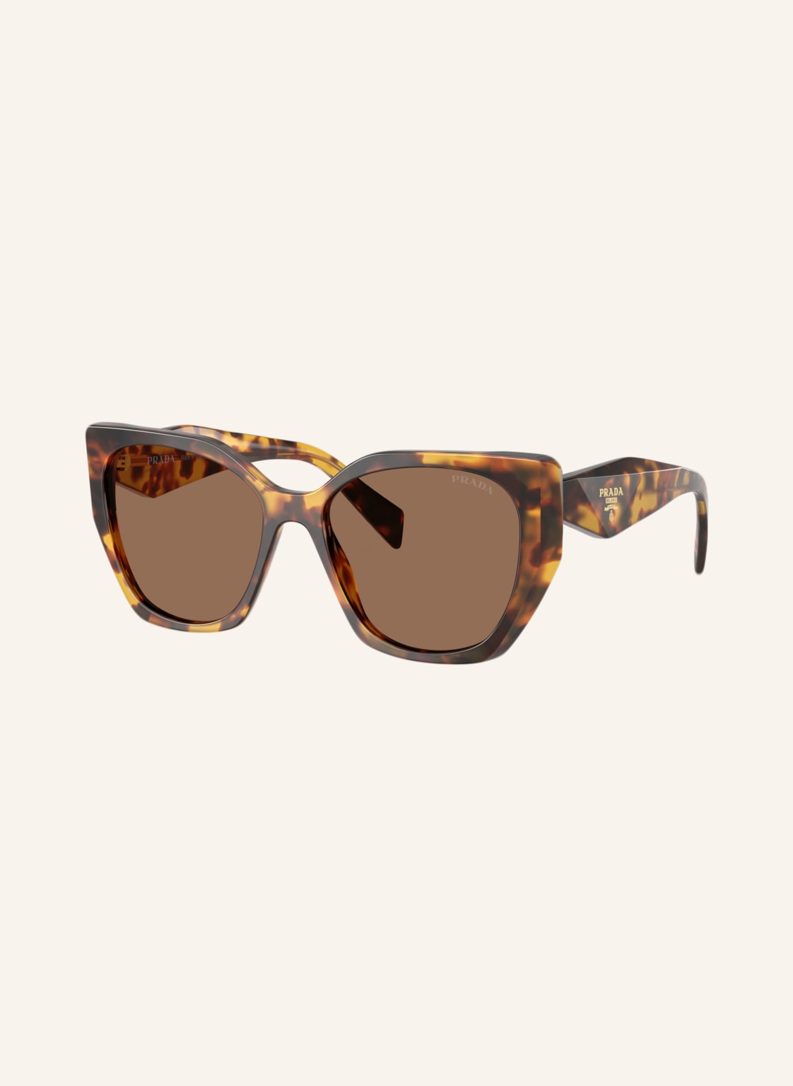 Prada Okulary Przeciwsłoneczne Pr 19zs braun