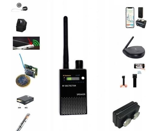 WYKRYWACZ Podsłuchów, Lokalizatorów GPS, Kamer, Mikrokamer WiFi, Pluskiew GSM, Zagłuszaczy...