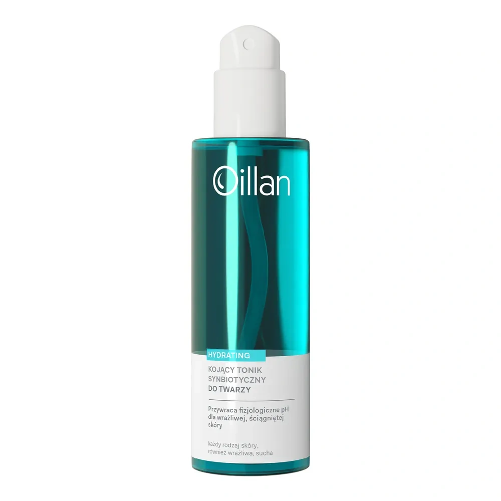 Oillan Hydrating kojący tonik synbiotyczny do twarzy dla skóry wrażliwej 200 ml