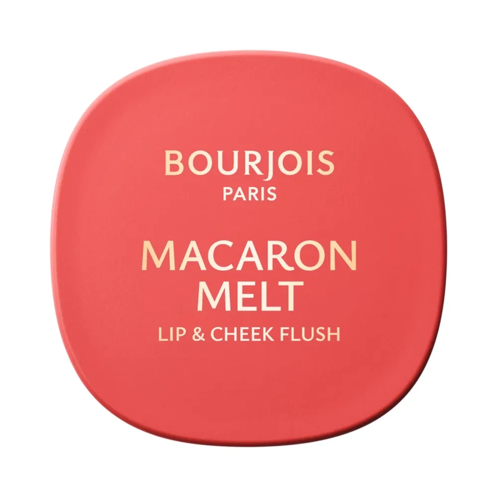 Bourjois Macaron Melt róż do policzków i szminka w formie musu 03 Peach Tatin 5 g