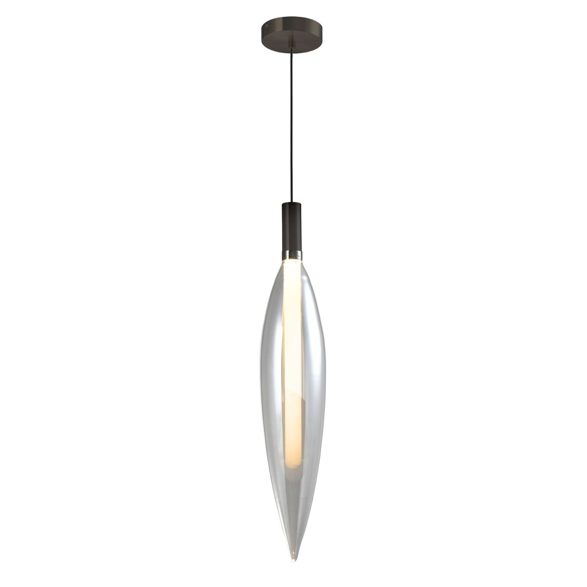 Lampa Wisząca Nordic 31-51349 1X5W G9 Transparentny