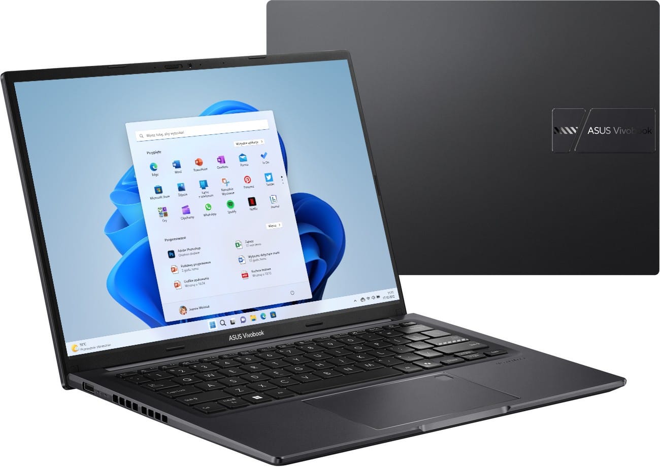 ASUS Vivobook 14 M1405NAQ-LY015W - Ryzen 5 150 14'' 16GB 512GB W11H Czarny 90NB1851-M000H0