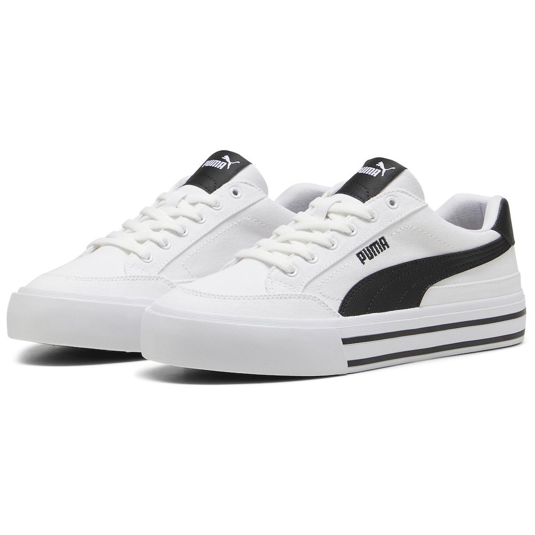 Buty wyjściowe męskie Puma Court Classic Vulc FS Rozmiar butów (UE): 46 / Kolor: biały/czarny
