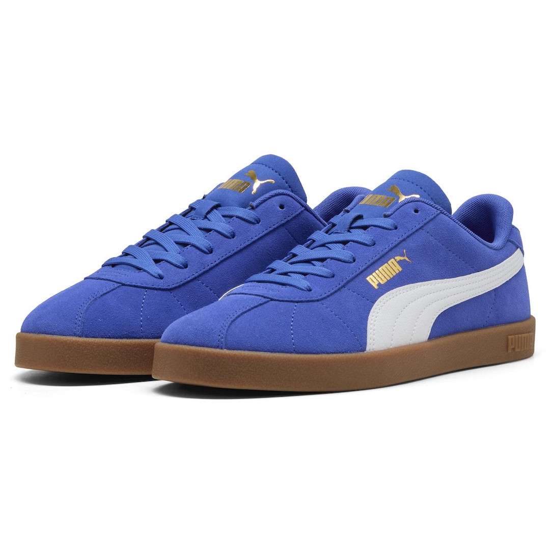 Buty wyjściowe męskie Puma Club II Rozmiar butów (UE): 45 / Kolor: niebieski/biały