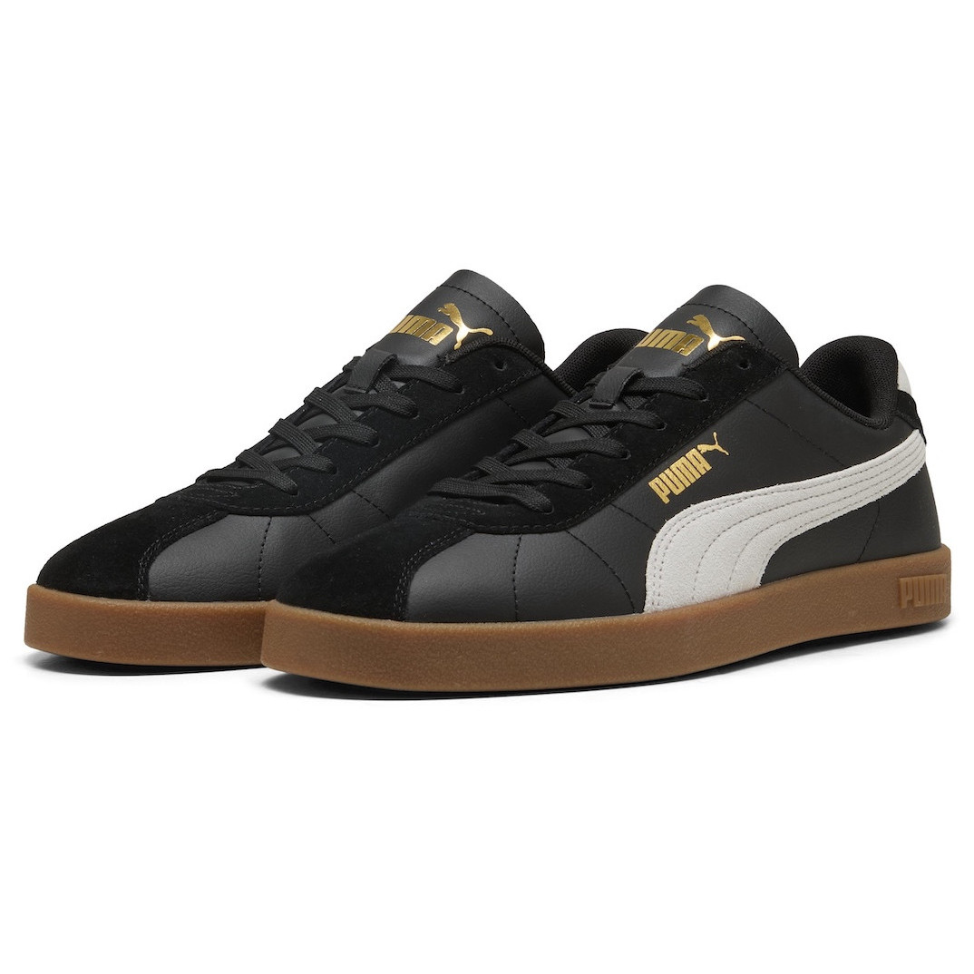 Buty wyjściowe męskie Puma Club II Sd Rozmiar butów (UE): 45 / Kolor: czarny/biały