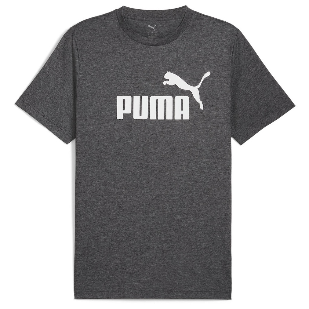 Koszulka męska Puma Ess No. 1 Logo Heather Tee Rozmiar: L / Kolor: czarny