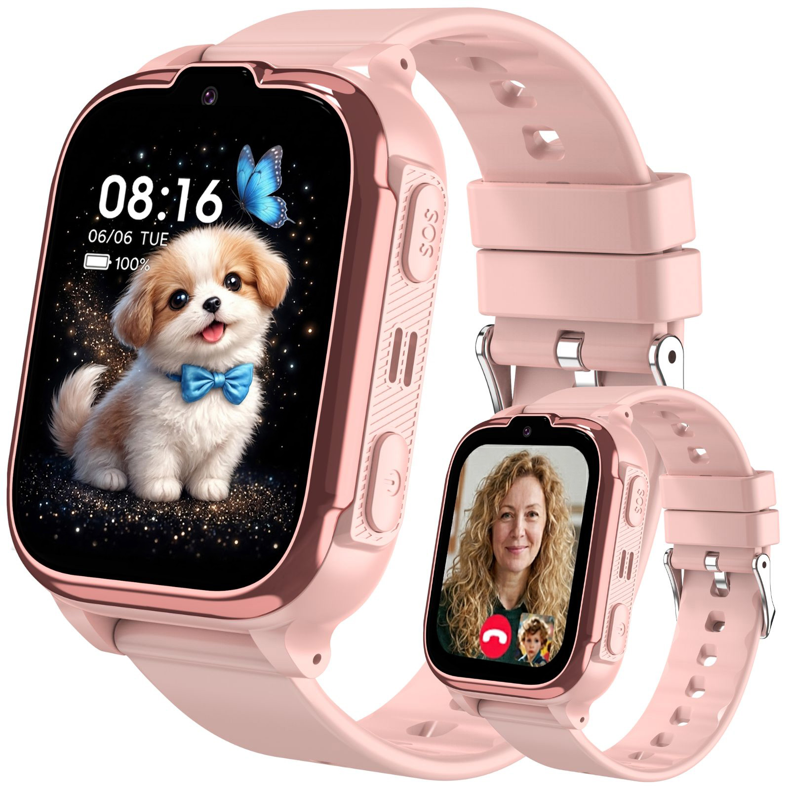 Zegarek SMARTWATCH dziecięcy Rubicon Z GPS POŁĄCZENIEM SOS